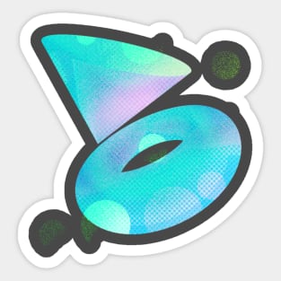 3D objects Sticker